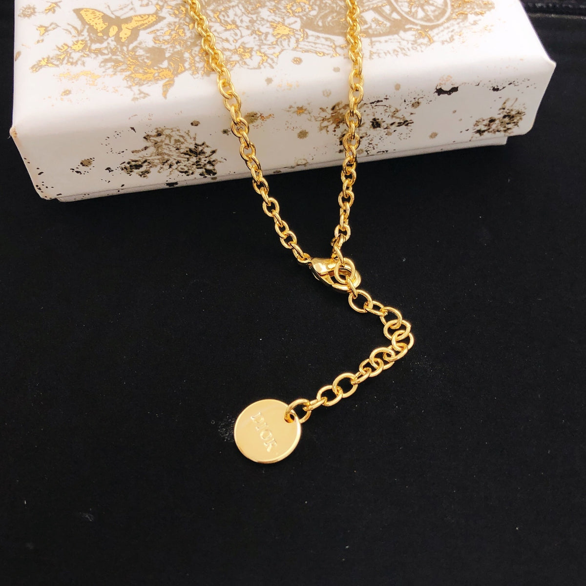Dior Pearl-Look CD Long Pendant Necklace - product image 2