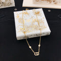 Dior Tiny Gold-Tone CD Station Necklace - product image 1