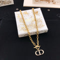 Dior Stacked CD Pendant Necklace - product image 1