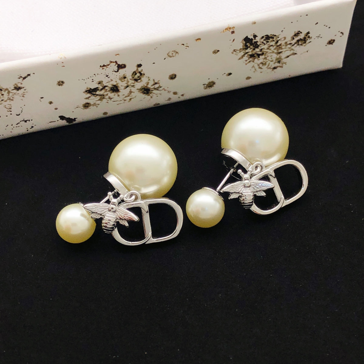 Dior Silver-Tone CD Tribales Earrings - product image 5
