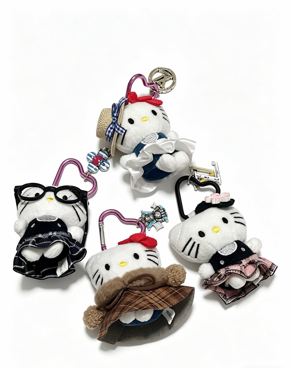 Louis Vuitton Cat Character Keychain in Multiple Outfits - album image 2