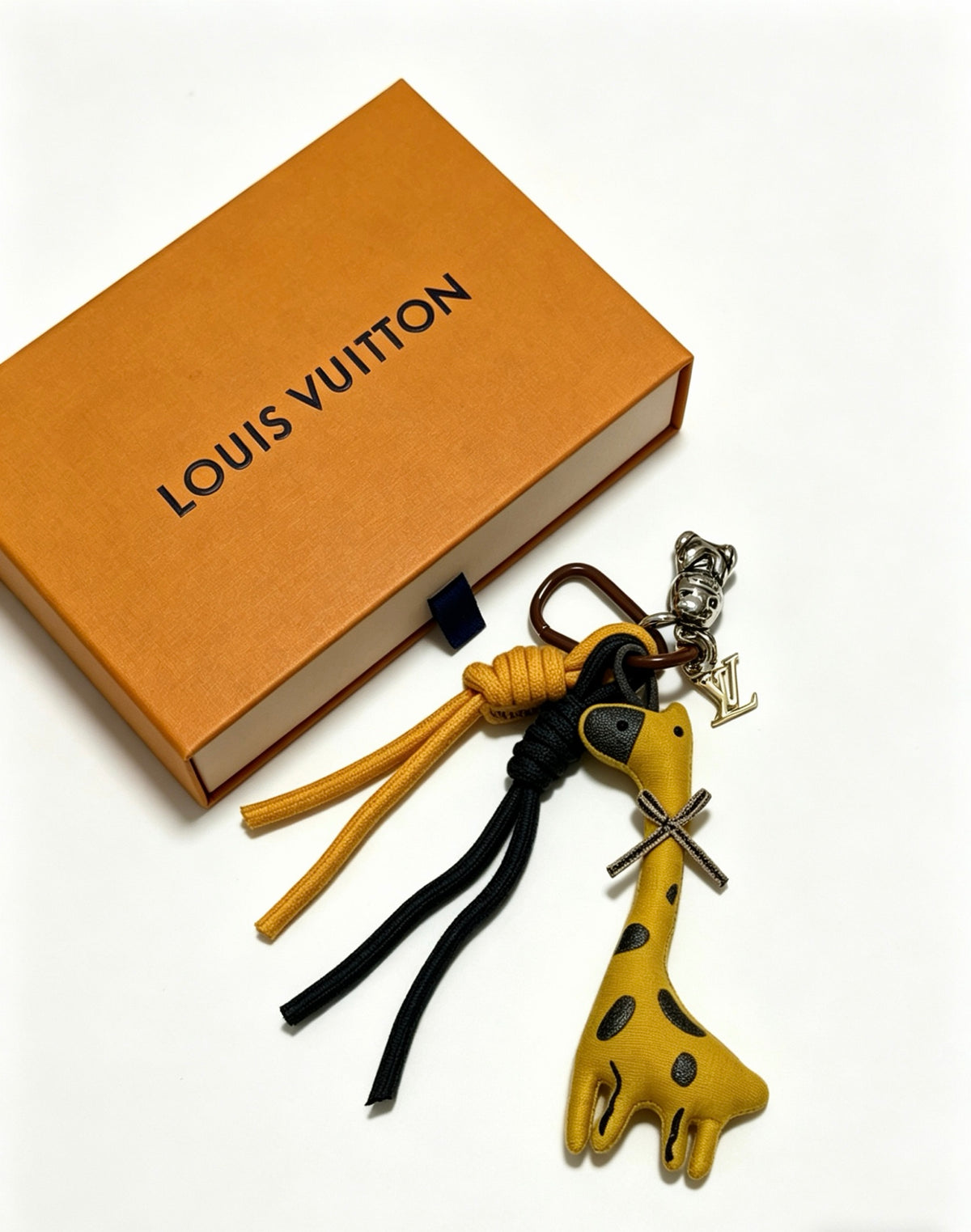 Louis Vuitton Yellow Horse Keychain with Braided Strap - album image 2
