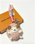 Louis Vuitton Pastel Pink Plush Character Keychain - album image 1
