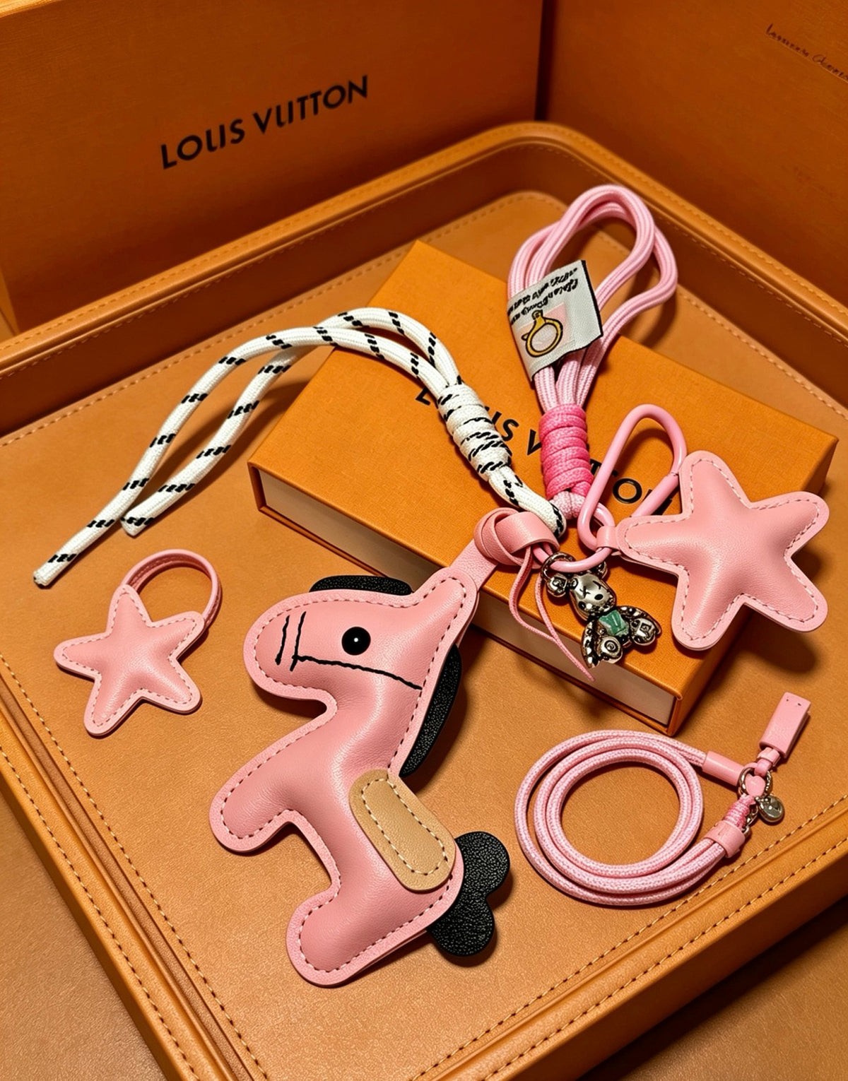Louis Vuitton Running Character Keychain in Multiple Colors - album image 6