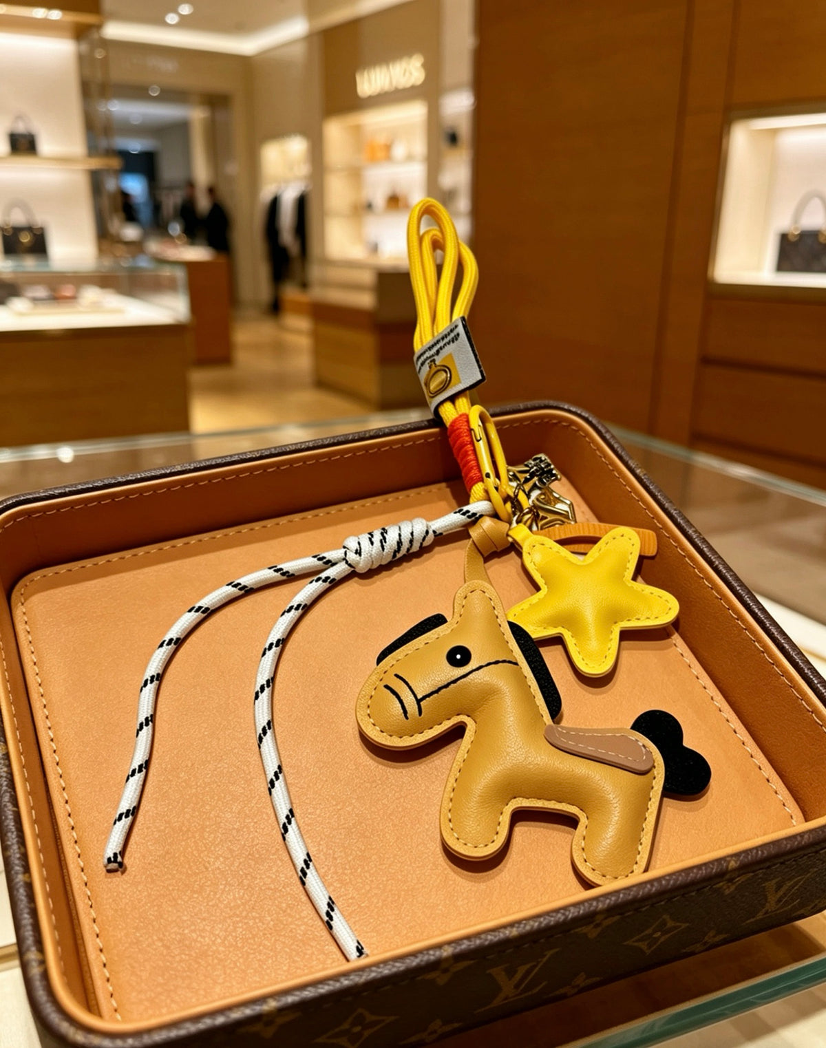 Louis Vuitton Yellow Running Character Keychain - album image 6