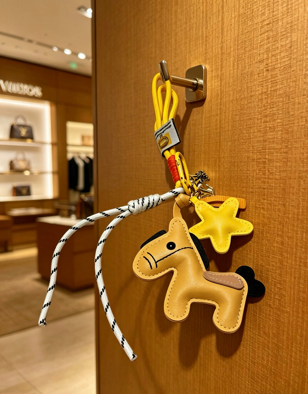 Louis Vuitton Yellow Running Character Keychain - album image 7