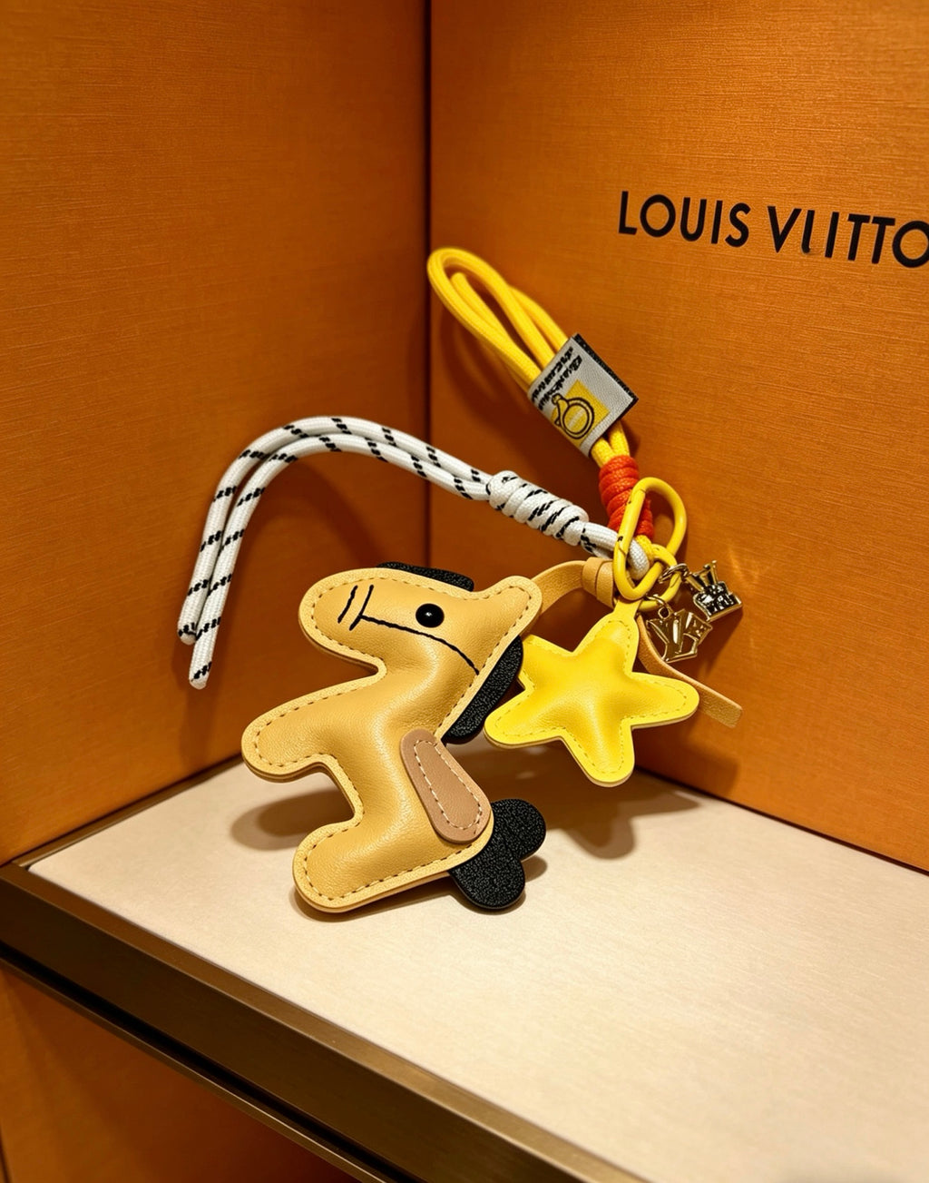 Louis Vuitton Yellow Running Character Keychain - album image 4