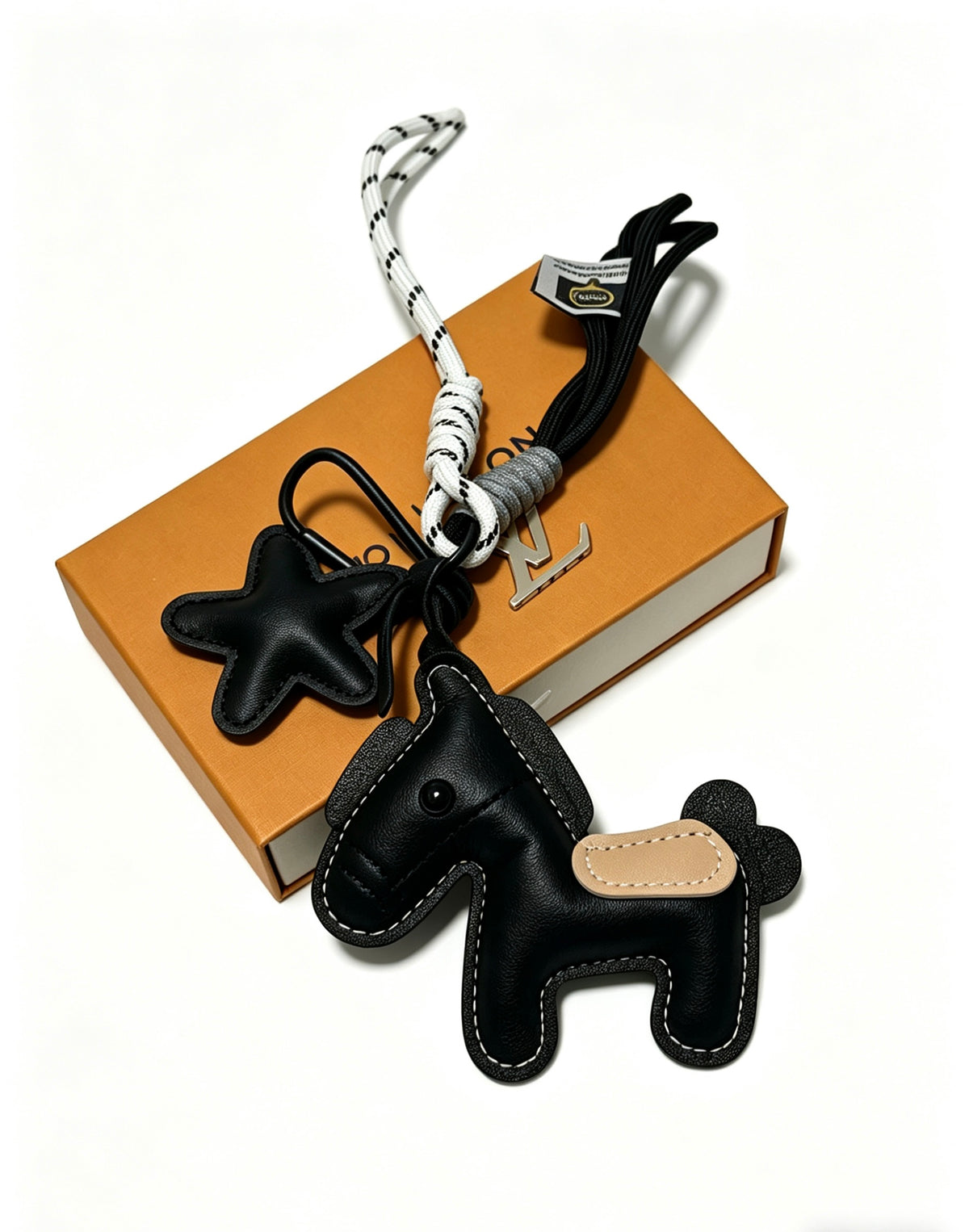 Louis Vuitton Black Running Character Keychain - album image 3