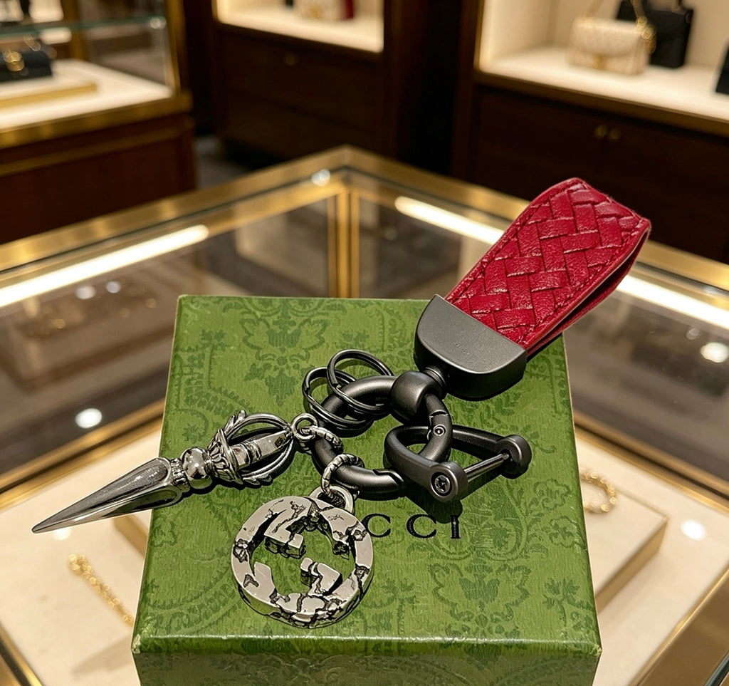 Gucci Anger Forest Interlocking G Key Keychain - album image 5