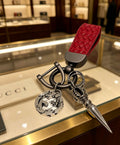 Gucci Anger Forest Interlocking G Key Keychain - album image 1