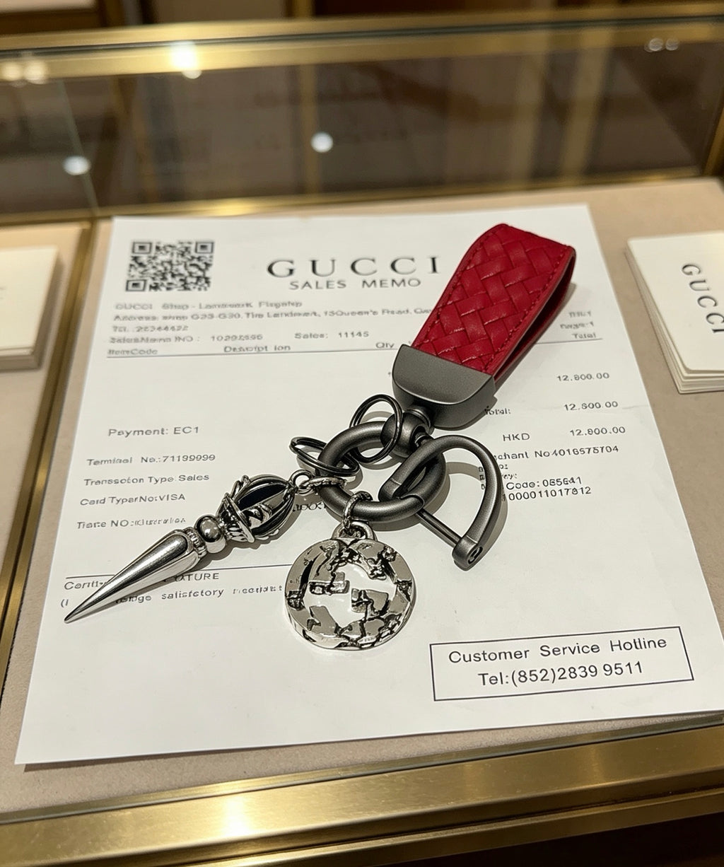 Gucci Anger Forest Interlocking G Key Keychain - album image 4