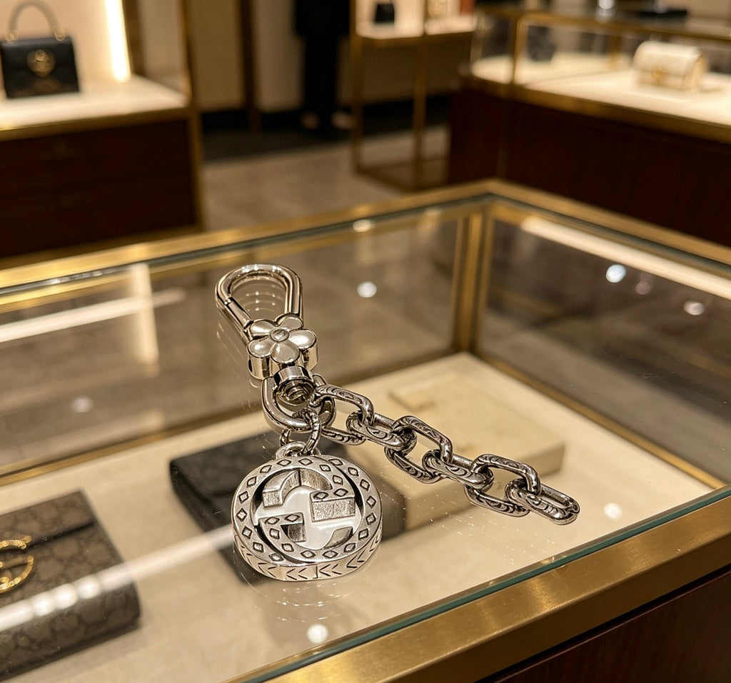 Gucci Anger Forest Interlocking G Key Keychain - album image 6