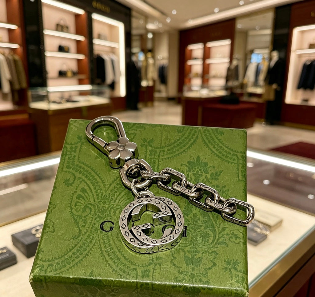 Gucci Anger Forest Interlocking G Key Keychain - album image 5