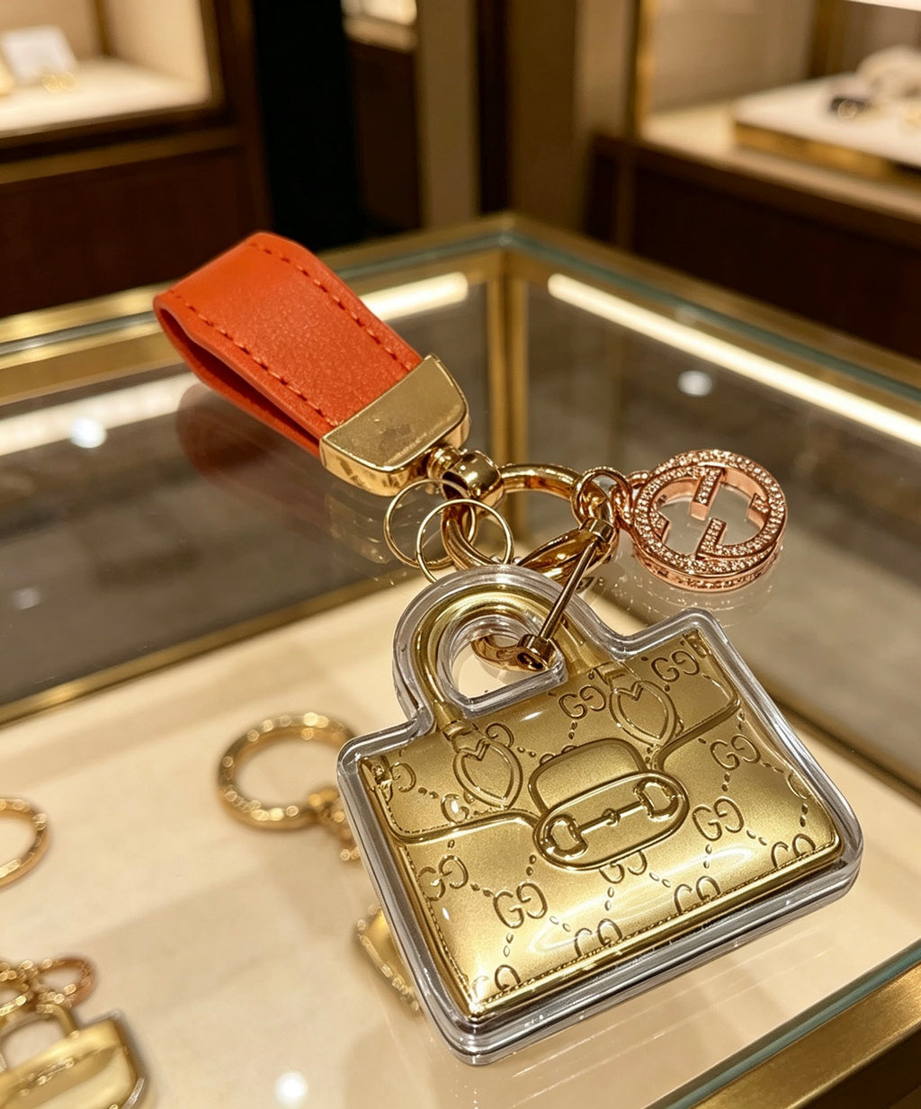 Gucci Anger Forest Interlocking G Key Keychain - album image 5