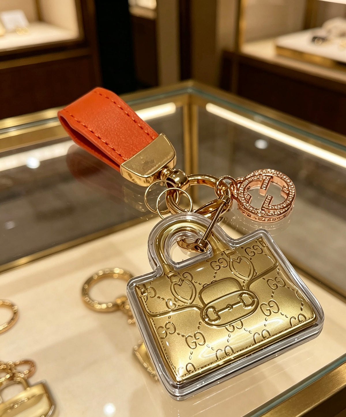Gucci Anger Forest Interlocking G Key Keychain - album image 5