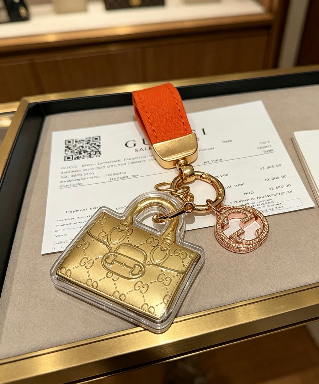 Gucci Anger Forest Interlocking G Key Keychain - album image 4