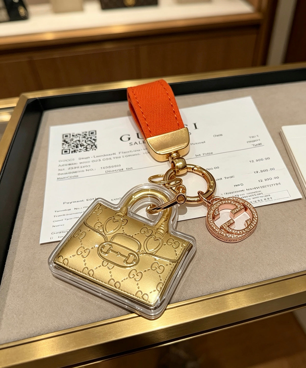 Gucci Anger Forest Interlocking G Key Keychain - album image 4