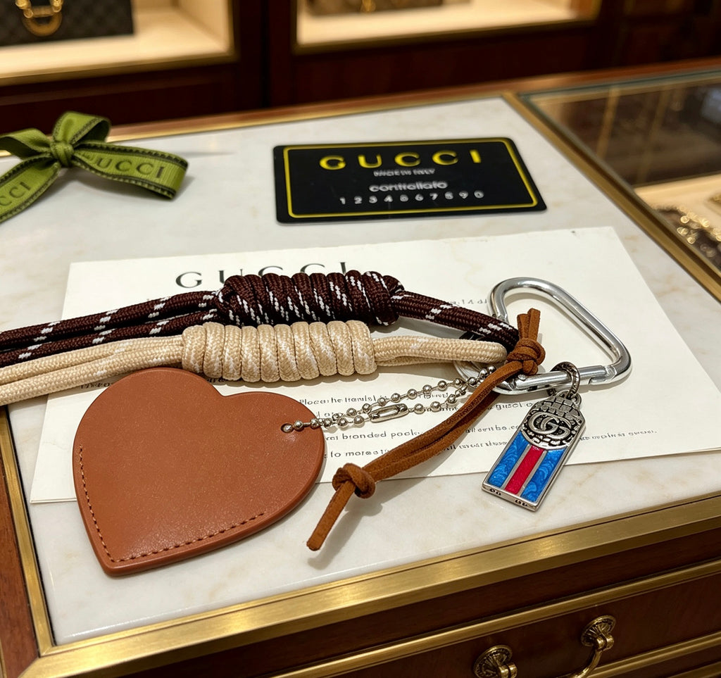 Gucci Anger Forest Interlocking G Key Keychain - album image 6