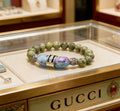 Gucci Anger Forest Interlocking G Crystal Accent Antiqued Bracelet - album image 1