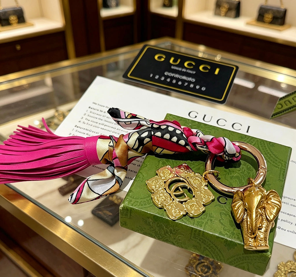 Gucci Anger Forest Interlocking G Key Keychain - album image 5