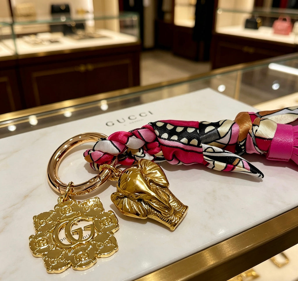Gucci Anger Forest Interlocking G Key Keychain - album image 2
