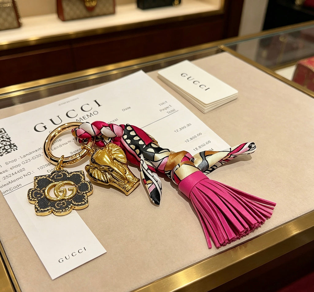 Gucci Anger Forest Interlocking G Key Keychain - album image 1