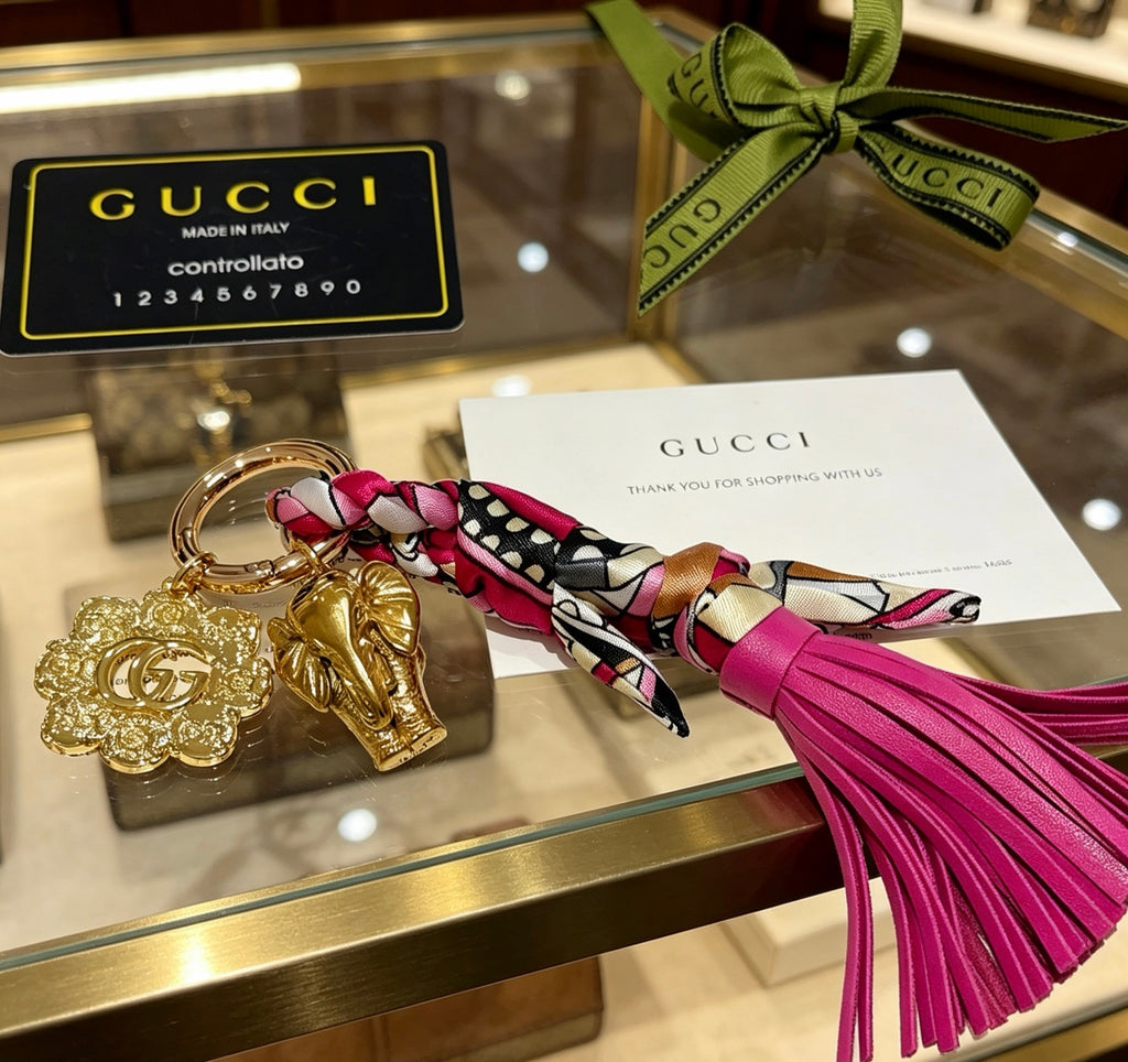 Gucci Anger Forest Interlocking G Key Keychain - album image 4