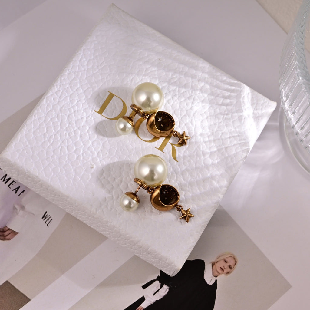 Dior Mini Bee Stud Earrings - product image 1