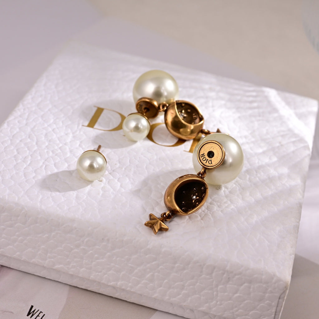 Dior Mini Bee Stud Earrings - product image 2