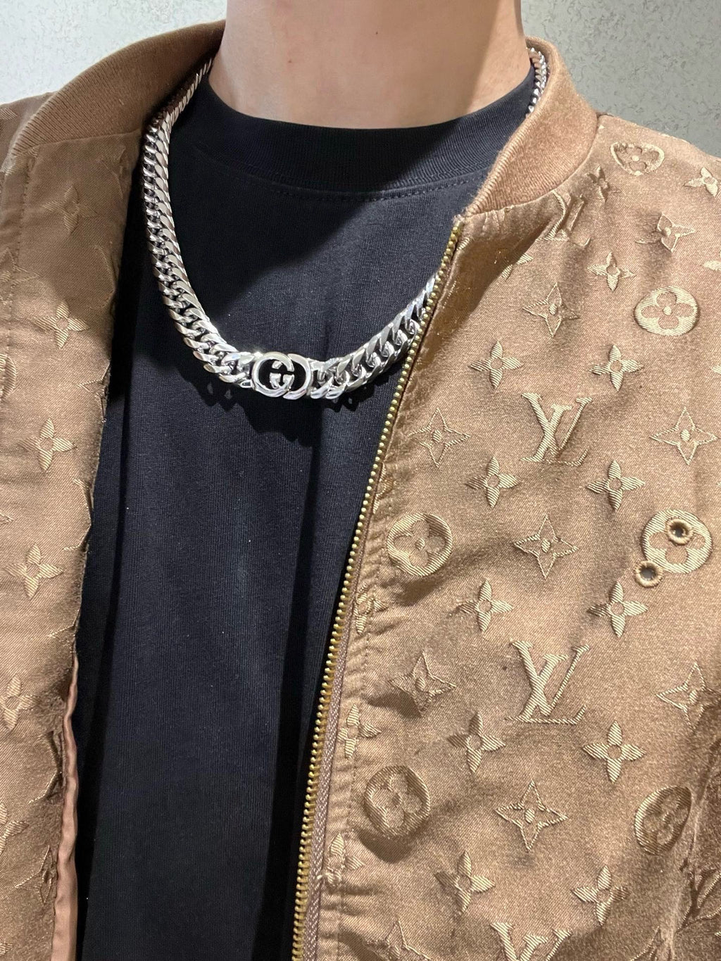 Gucci Anger Forest Interlocking G Chain Necklace - album image 6