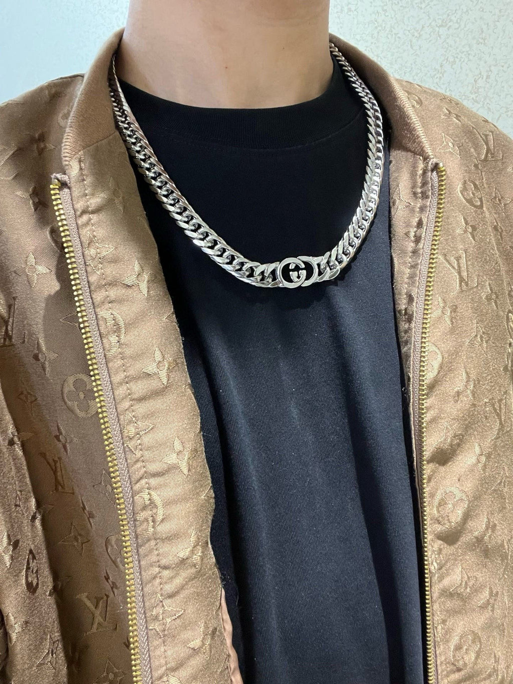 Gucci Anger Forest Interlocking G Chain Necklace - album image 9