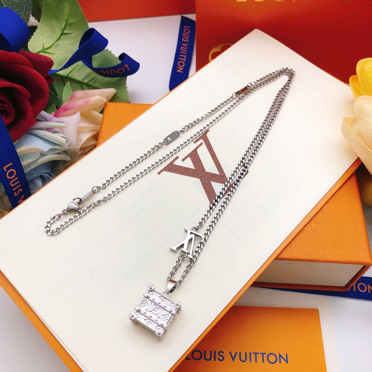 Louis Vuitton Box Bag Mini Bag Necklace - album image 3