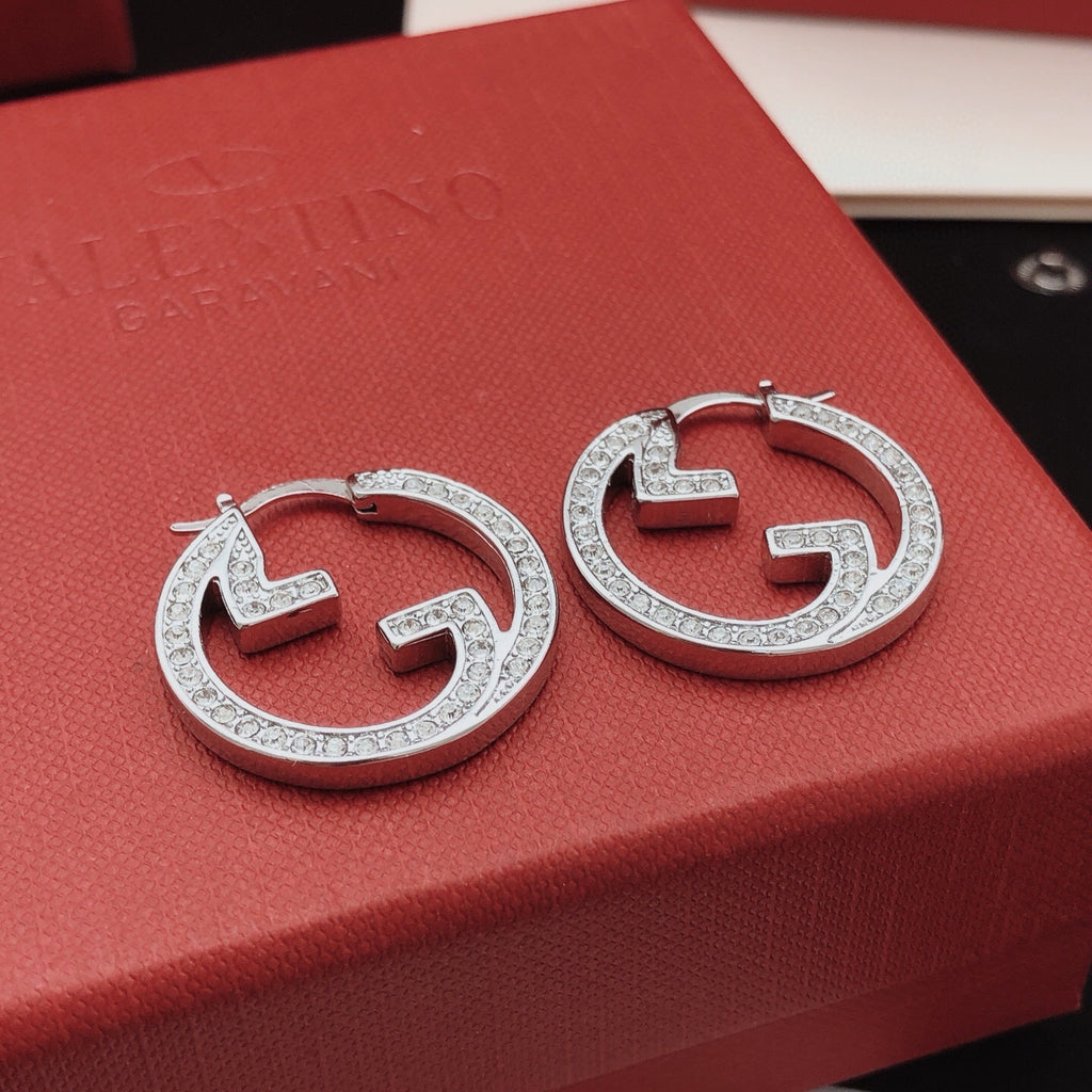 Gucci Silver-Tone Circular Earrings - album image 6