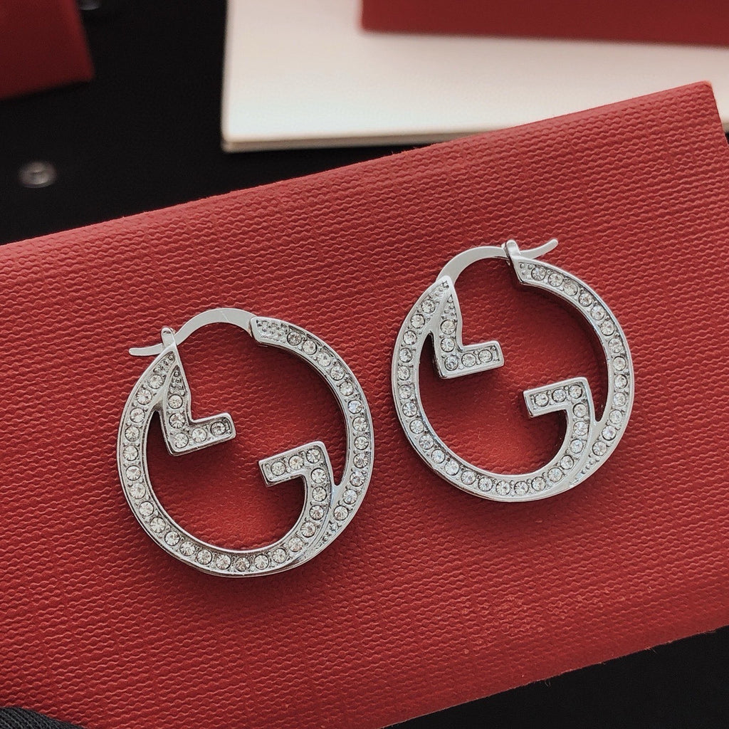Gucci Silver-Tone Circular Earrings - album image 4