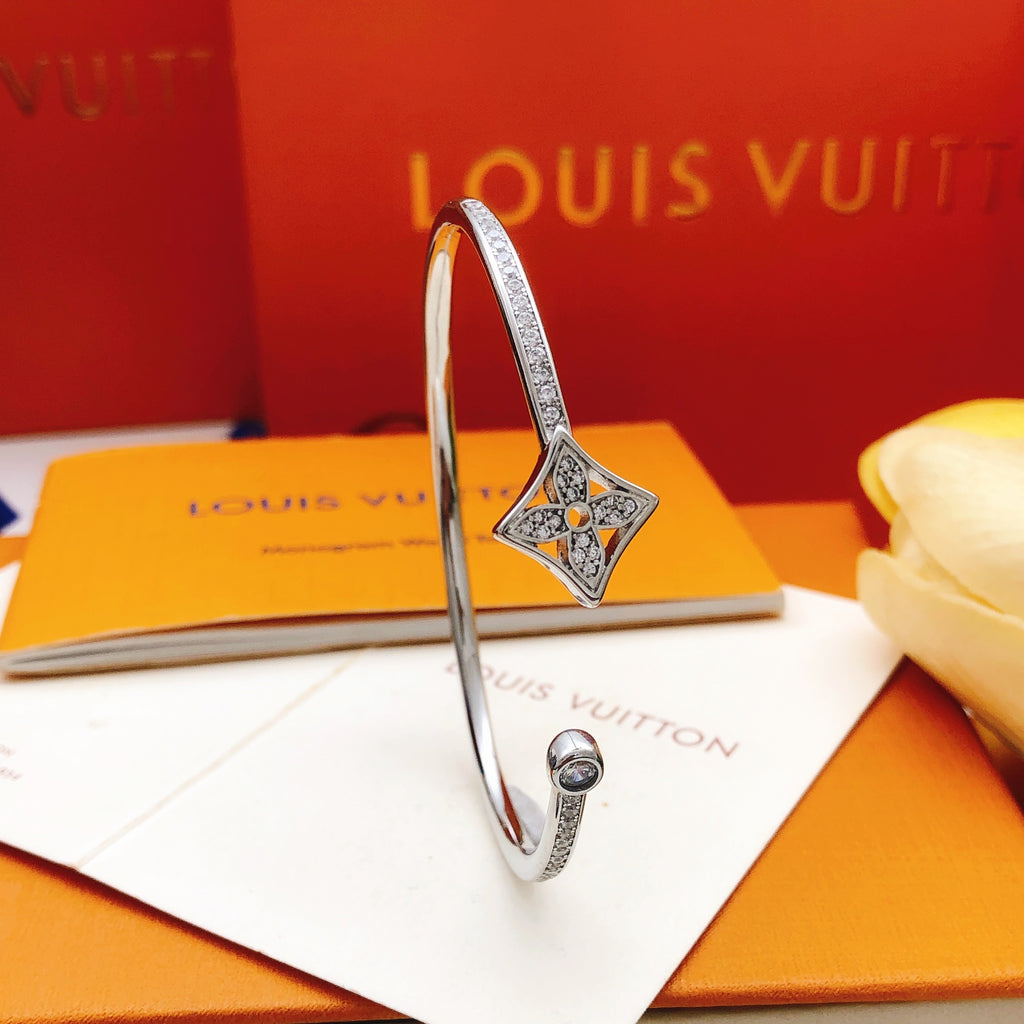 Louis Vuitton Silver-Tone Bangle - album image 3