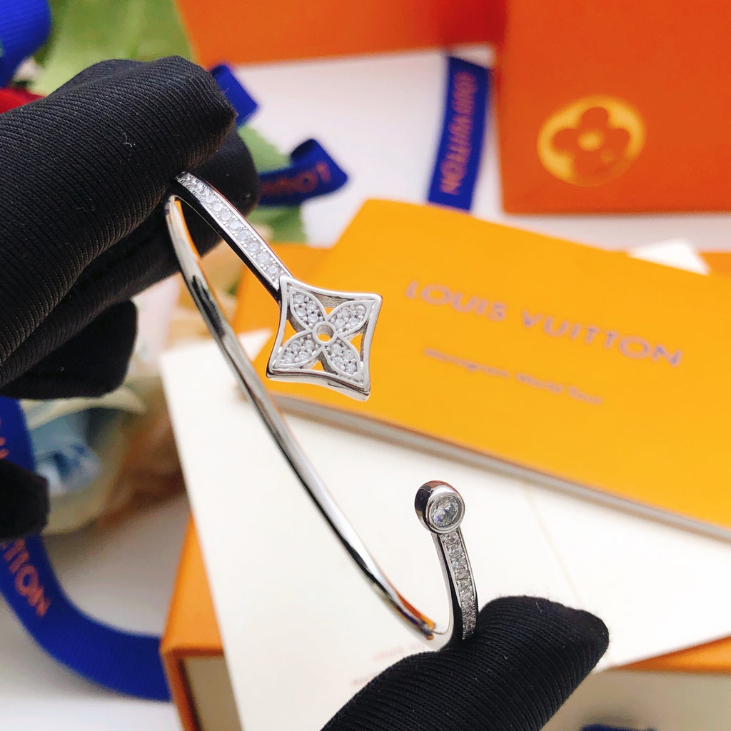 Louis Vuitton Silver-Tone Bangle - album image 1