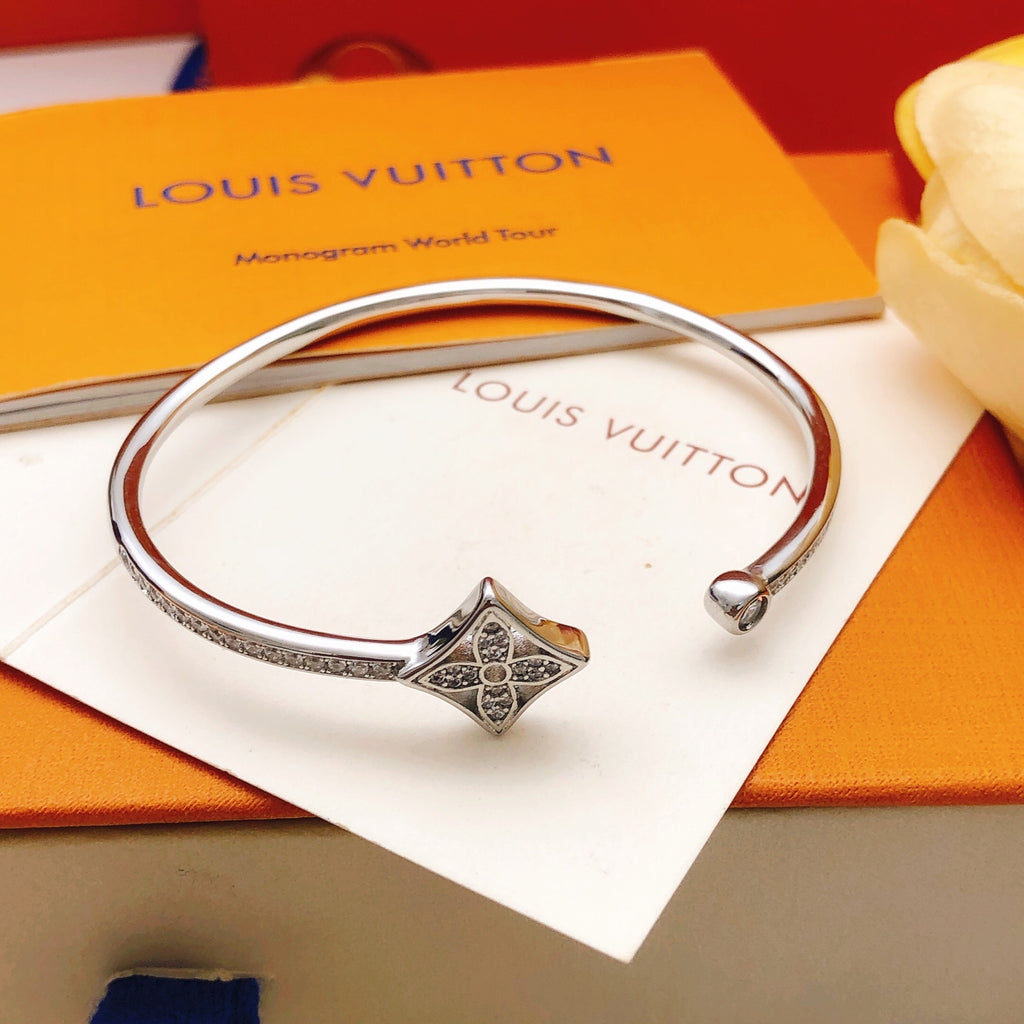 Louis Vuitton Silver-Tone Bangle - album image 5