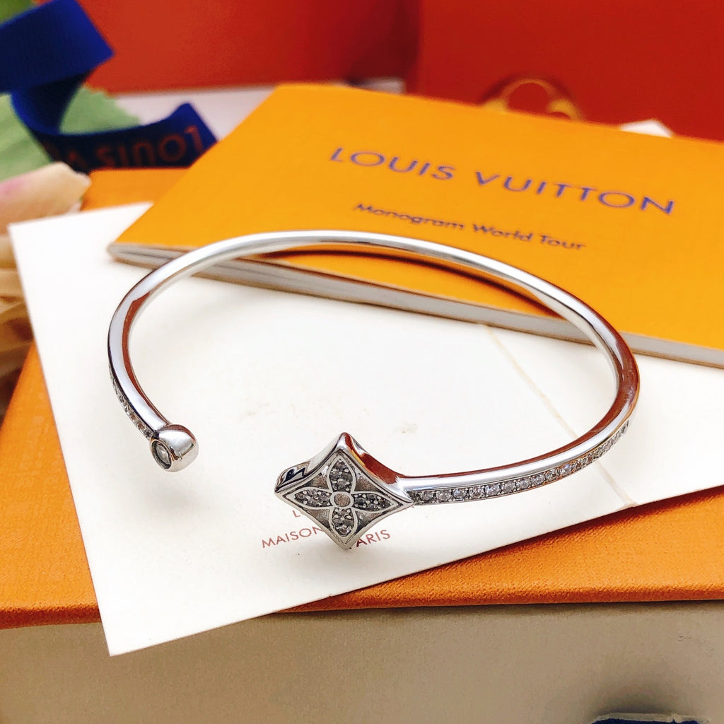 Louis Vuitton Silver-Tone Bangle - album image 4
