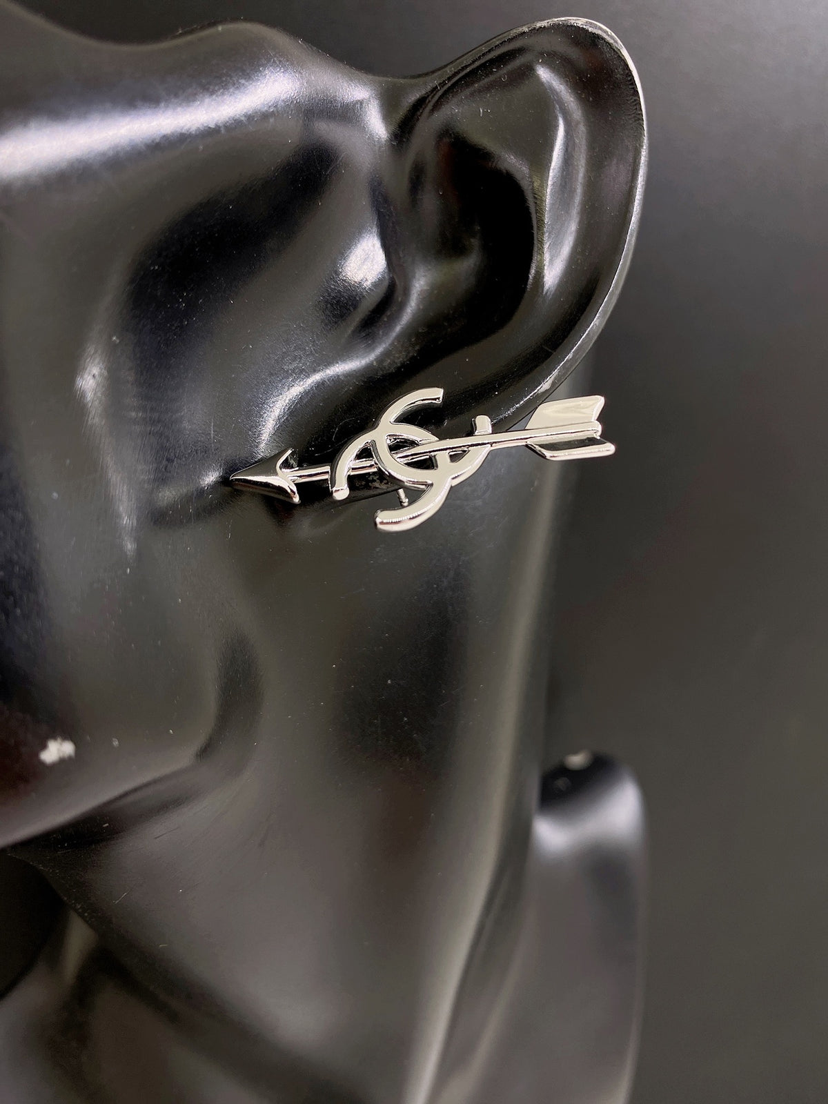 Chanel Arrow Stud Earrings - album image 2