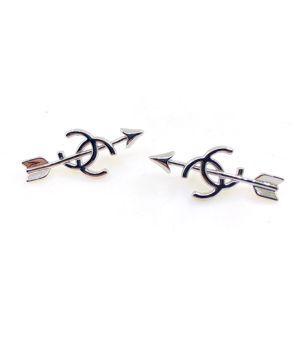 Chanel Arrow Stud Earrings - album image 1