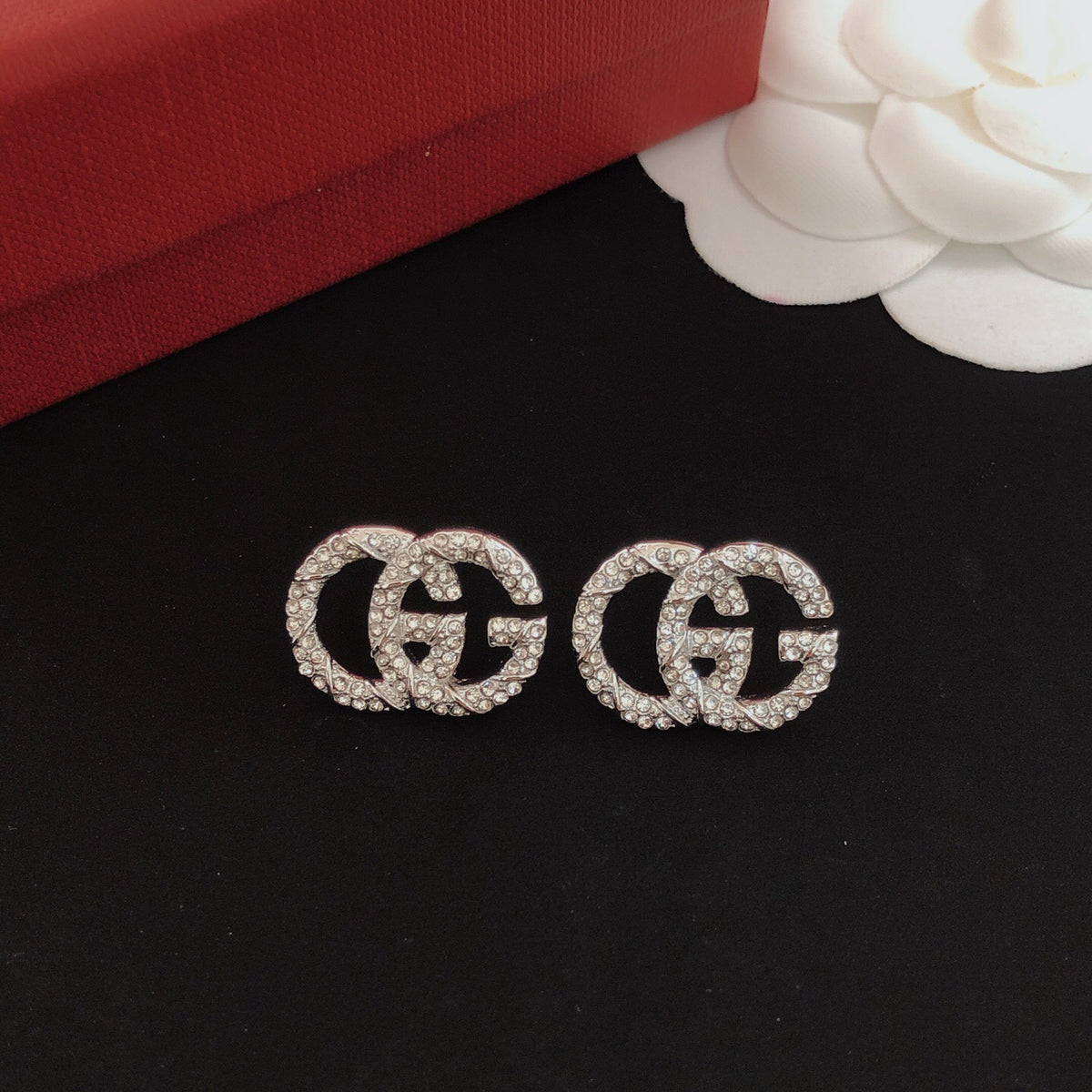 Gucci Silver-Tone Twisted Mini Earrings - album image 5