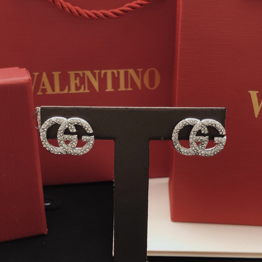 Gucci Silver-Tone Twisted Mini Earrings - album image 8