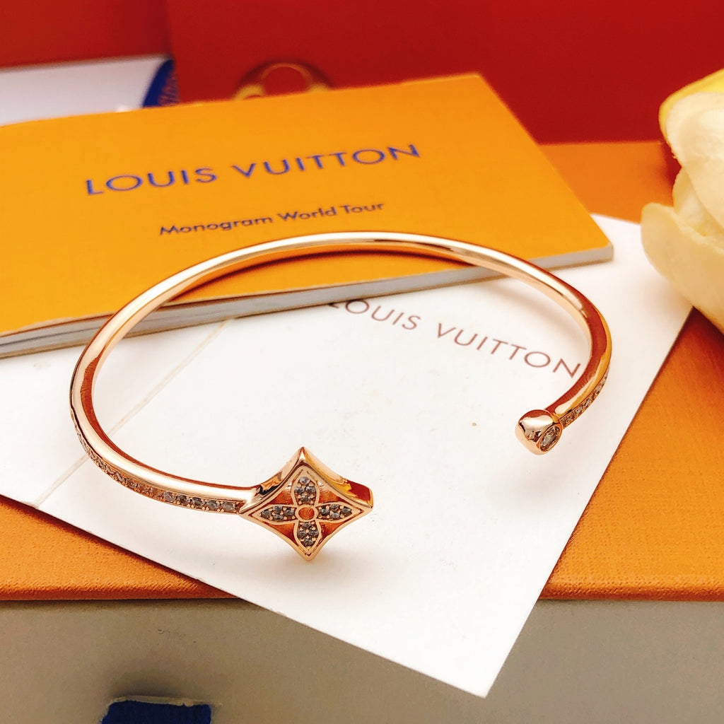 Louis Vuitton Crystal Accent Bangle - album image 5