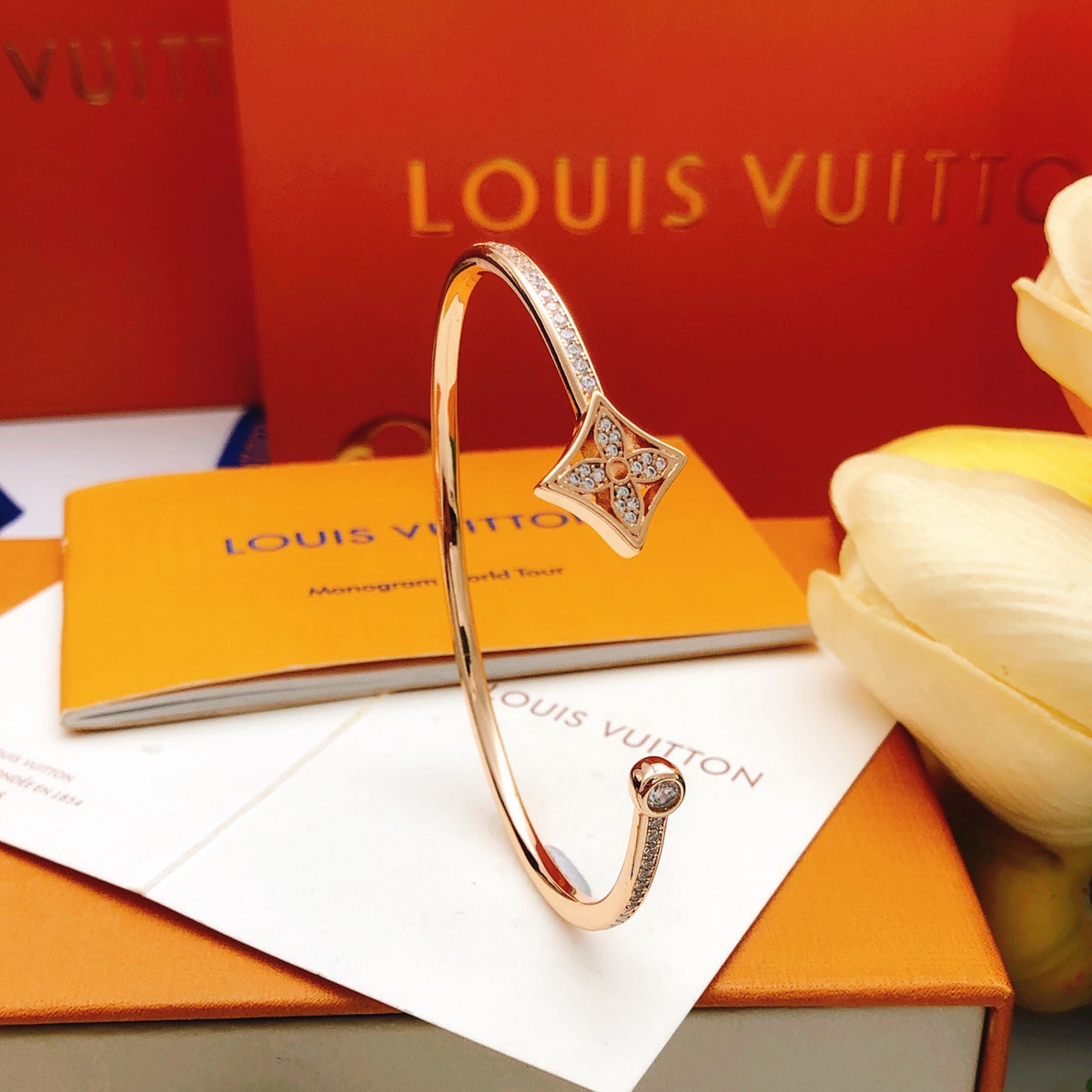 Louis Vuitton Rose Gold-Tone Gold-Tone Bangle - album image 5
