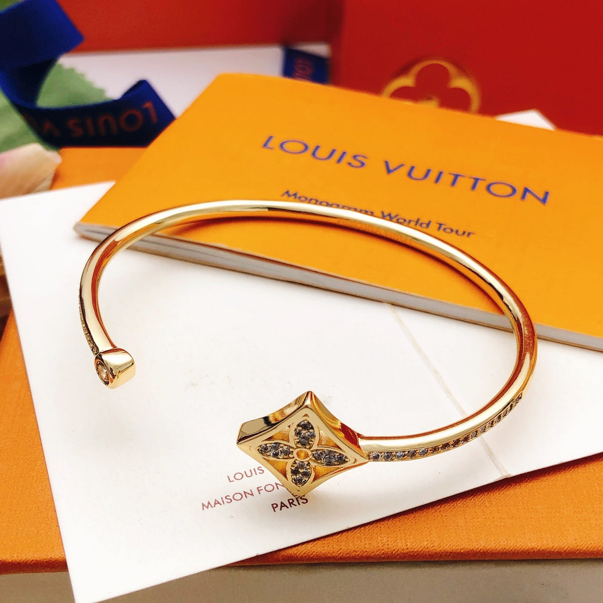 Louis Vuitton Rose Gold-Tone Gold-Tone Bangle - album image 4
