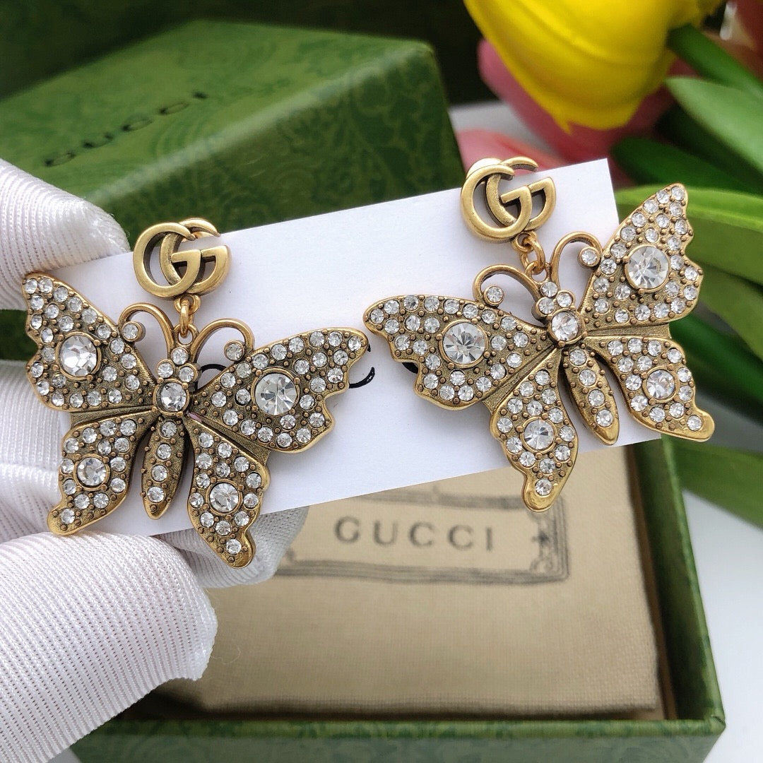 Gucci Bow Butterfly Earrings - album image 1