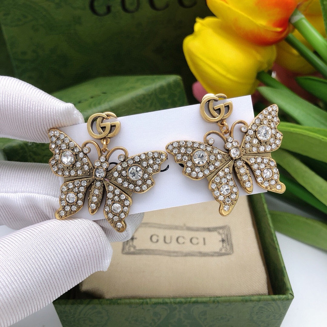 Gucci Bow Butterfly Earrings - album image 2