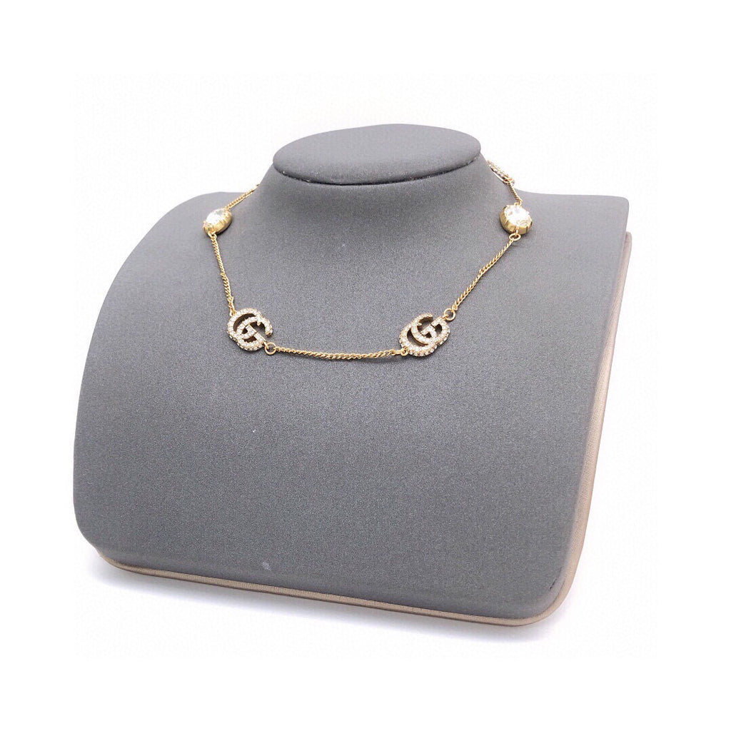 Gucci Gold-Tone Double G and Pearl Necklace - album image 5