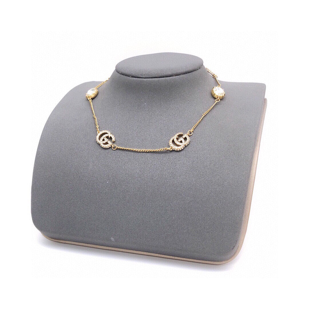 Gucci Gold-Tone Double G and Pearl Necklace - album image 5
