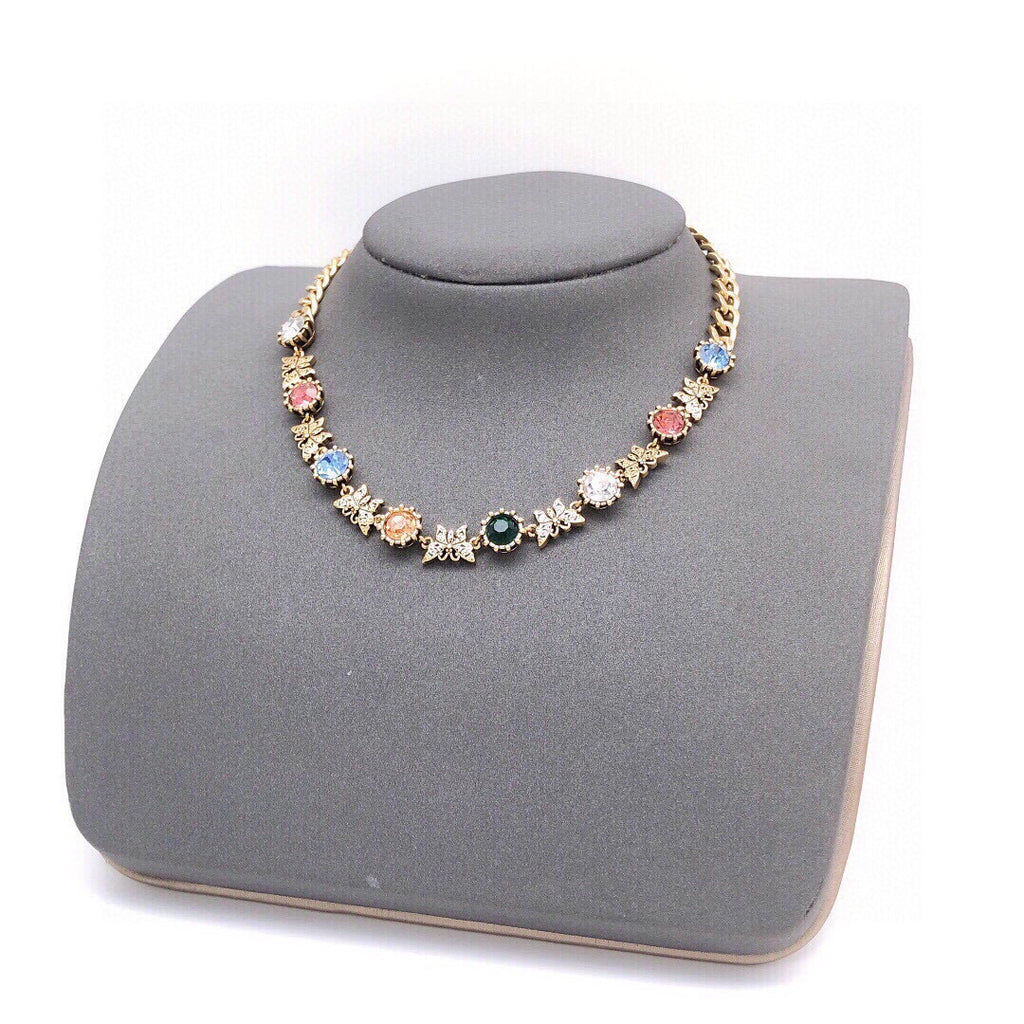 Gucci Interlocking G Multicolor Crystal Accent Necklace - album image 5